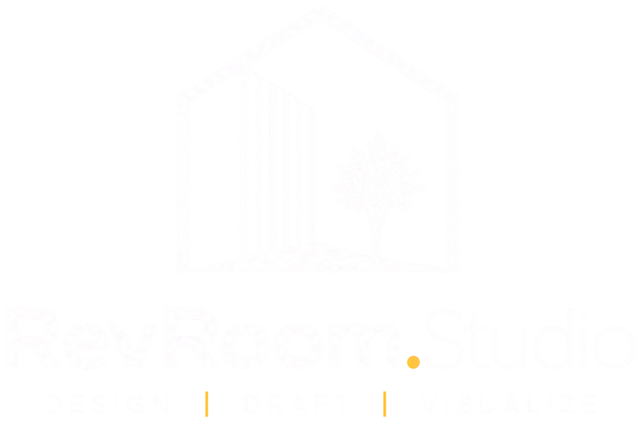 RevRoom.Studio logo: a house outline with a tree inside